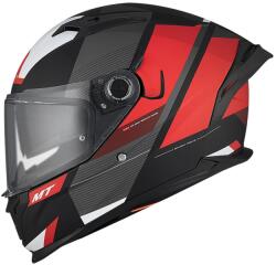 MT Helmets MT BRAKER SV Chento B5 zárt motoros bukósisak matt fekete-szürke-piros