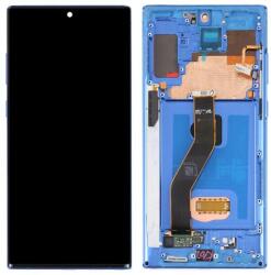 NBA001LCD101120027662470 Samsung Galaxy Note10 / Note10 5G OEM LCD kijelző, érintővel Sötétkék kerettel, előlap (NBA001LCD101120027662470)
