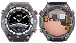 NBA001LCD101120027662449 Huawei Watch Ultimate OEM LCD kijelző, érintővel Fekete kerettel, előlap (NBA001LCD101120027662449)