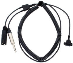 Sennheiser CABLE-H-X3K1 Headset spirálkábel XLR-3 és 6, 3mm jack csatlakozóval