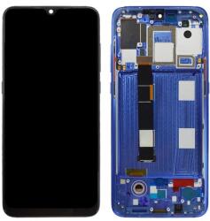 561010016033 Xiaomi Mi 9 OLED kijelző érintővel Kék kerettel előlap (561010016033)