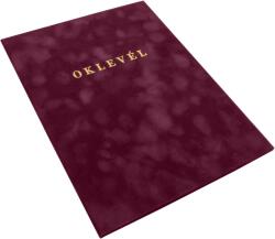 BLUERING Oklevéltartó A4, prémium, arany nyomattal, Bluering® bordó (44073) - tonerpiac