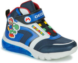 GEOX Pantofi sport stil gheata Băieți J CIBERDRON BOY Geox albastru 35