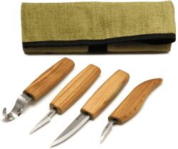 BeaverCraft Set de sculptura in lemn, in cutie BeaverCraft S09, 4 piese (BVRCS09)