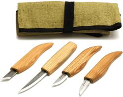 BeaverCraft Set de sculptura in lemn BeaverCraft S07, 4 piese (BVRCS07)