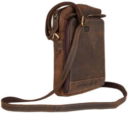 Giorgio Carelli barna bőr oldaltáska, crossbody (270826-011)