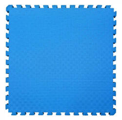 Törökország Puzzle Tatami Torna Szönyeg Elem 100 X 100 X 1, 3 Cm Védőszegéllyel Kék (ELG13BL) - jatekrt
