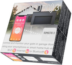 Remootio 3.0 okos Wi-Fi + Bluetooth kapunyitó / garázskapu nyitó (PDB-REL-REMOOTIO3) - otthonokosabban