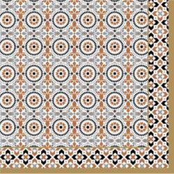 Easy Life Papírszalvéta 33x33cm, 20 db-os, Geoethnic - szep-otthon