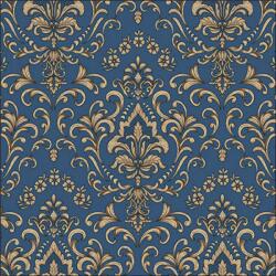 Ambiente Baroque ornament blue papírszalvéta 33x33cm, 20db-os - szep-otthon