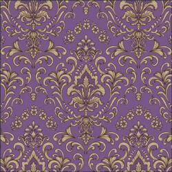 Ambiente Baroque ornament purple papírszalvéta 33x33cm, 20db-os - szep-otthon