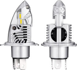 NOVSIGHT Lămpi Autoturismului F10 H4 LED 6000K Alb rece 12V 70W 2buc A397-F10-H4 (A397-F10-H4)