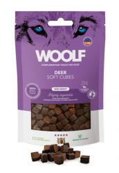 WOOLF Soft Cubes Deer Monoprotein 100g snack moale din vanat, pentru caine