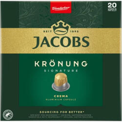 Jacobs Krönung Crema őrölt-pörkölt kávé kapszulában 20 db 104 g - diosdiszkont