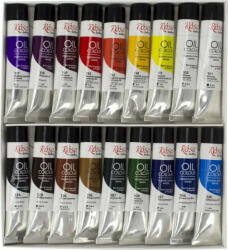  Rósa Gallery Művész Olajfesték Készlet - 18 x 20 ml (NeoNEO-131005)