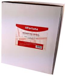 FORTUNA Iratspirál műanyag FORTUNA 51mm 411-450 lap fekete 50/dob 09.0053301 (09.0053301)