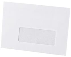 Bluering Boríték LC/6 szilikonos bélésnyomott jobb ablakos 35x90mm 114x162mm J28A20 Bluering® fehér (BORLC6JA35X90SZ) - tonerpiac