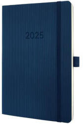 Sigel Naptár, A5, heti, 2025, puha borító, SIGEL "Conceptum", éjkék (SIC2532)