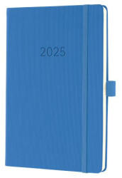 Sigel Naptár, A5, heti, 2025, kemény borító, SIGEL "Conceptum", porkék (SIC2568)