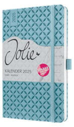 Sigel Naptár, A5, heti, 2025, kemény borító, SIGEL "Jolie", égszínkék (SIJ5113)