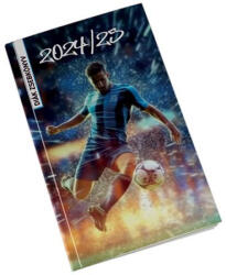 Realsystem Diák zsebkönyv, heti, 2024/2025 tanév, REALSYSTEM, foci (NAT53136424)