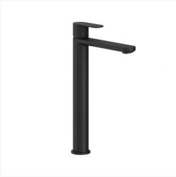RAVAK Chrome II mosdócsaptelep 300mm lefolyó nélkül fekete CR II 015.20BL (CR II 015.20BL)