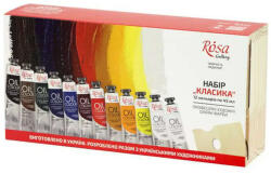Rósa Gallery Klasszikus Olajfesték Készlet - 12 x 45 ml (NeoNEO-131003)