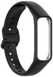 Samsung Galaxy Fit 2 SM-R220, szilikon pótszíj, állítható, fekete