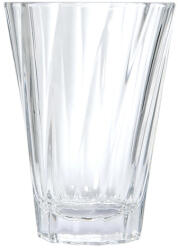 LOVERAMICS Urban Glass 360ml Twisted Café Latte Glass