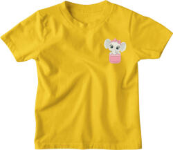  Zsebminta Baby Lány Elefánt - Gyerek Póló (168149)