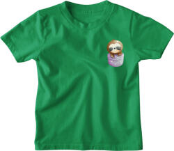  Vízfestmény Zsebminta Lajhár - Gyerek Póló (931014)