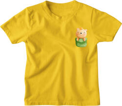  Vízfestmény Zsebminta Maci - Gyerek Póló (956073)