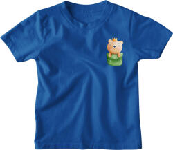  Vízfestmény Zsebminta Maci - Gyerek Póló (gyepolo308)