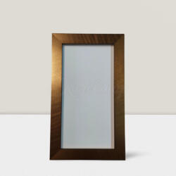 Üvegezés-képkeretezés Salgótarján 4 cm Bronz karcolt felületű 20, 5*40 cm (KS299036)