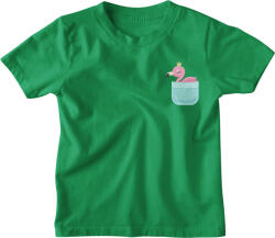  Zsebminta Baby Flamingó - Gyerek Póló (gyepolo358)