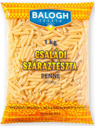 Balogh Tészta Családi száraztészta 1kg Penne toj. nél - delfinbuvar