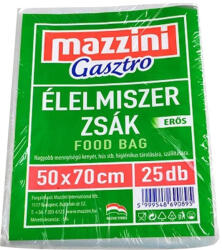 Mazzini Élelmiszerzsák 50 x 70 cm 25 db/tekercs 20 tekercs/karton - delfinbuvar
