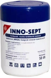 Innoveng Nedves törlőkendő fertőtlenítő hatással 50 lap/doboz Inno-Sept Fresh - delfinbuvar