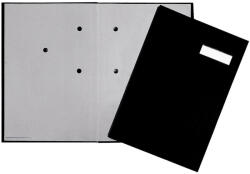 PAGNA Aláírókönyv, 20lap, A4 Pagna 24191 vászon borító fekete - delfinbuvar