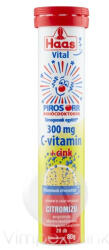 Haas Pezsgőtabletta Limit C-vit+cink 80g - delfinbuvar