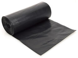  Szemeteszsák 200 liter 95 x 120 cm 10 db/tekercs 30 mikron fekete - delfinbuvar