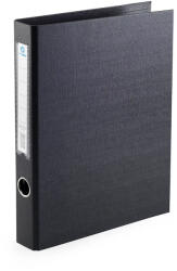 BLUERING Gyűrűskönyv A4, 3, 5cm, 4 gyűrűs PP/PP Bluering® Prémium fekete - delfinbuvar