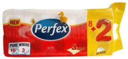 Perfex Toalettpapír 3rét. 8+2 tek. 84 Lap - delfinbuvar