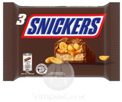 SNICKERS multipack 150g 3-as csomag - delfinbuvar