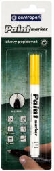 Centropen Lakkmarker 0, 7mm, vékony metál hegy Centropen 9211 sárga - delfinbuvar