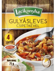 Lacikonyha Gulyásleves csipetkével 4 tányéros 71g - delfinbuvar