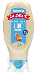 GLOBUS Light majonéz flakonos 441g - delfinbuvar