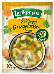 Lacikonyha Zöldség. grízg. lev. 4 tányér 40g - delfinbuvar