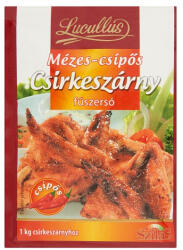  Lucullus Mézes-csípős Csirkeszárny Fűszersó 48g - delfinbuvar