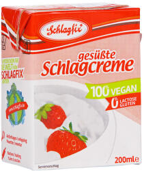 Schlagfix Schlagfix vegan habkrém 15% - édesített 200 ml